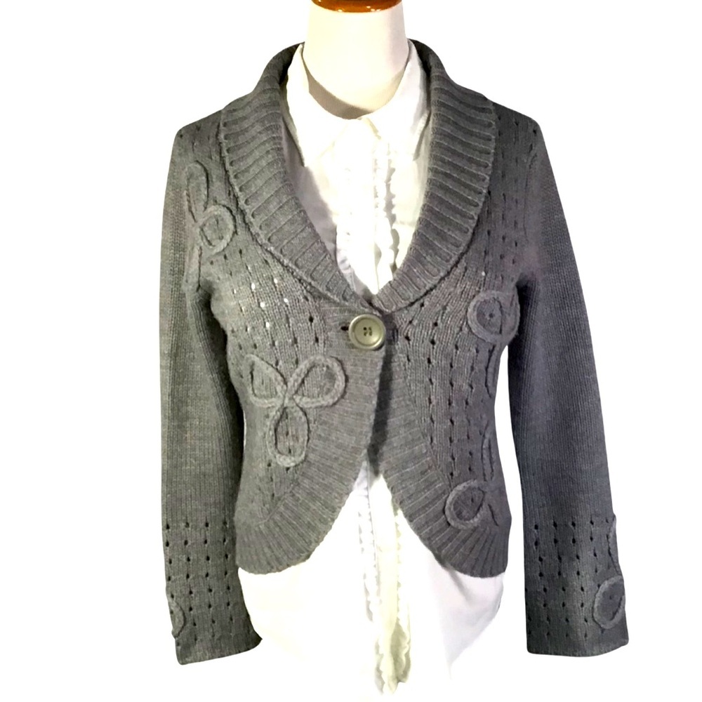 Vintage , rare Carole little detailed sweater